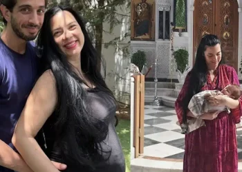 Άννα Τσουκαλά: Η 52χρονη ηθοποιός βάφτισε τον 8 μηνών γιο της – Το τάμα και το όνομα που του έδωσαν