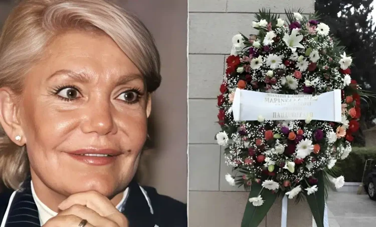 «Ήσουν για εκείνον…» Το στεφάνι που ξεχώρισε στην κηδεία της Μαρινέλλας – Όλοι σχολίαζαν το ίδιο