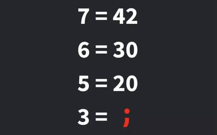 Μπορείτε να βρείτε τον αριθμό που λείπει σε λιγότερο από 13 δευτερόλεπτα;