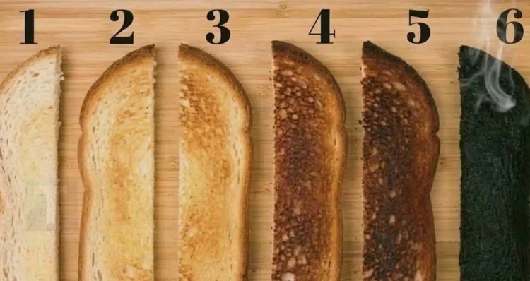 Ποια φέτα ψωμί είναι ψημένη στην εντέλεια;