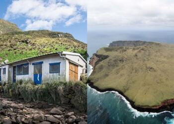 Το πιο απομονωμένο σπίτι στον κόσμο βρίσκεται σε έναν κρατήρα ηφαιστείου κυριολεκτικά στη μέση του πουθενά – Ο πιο κοντινός γείτονας βρίσκεται 3.000 χιλιόμετρα μακριά