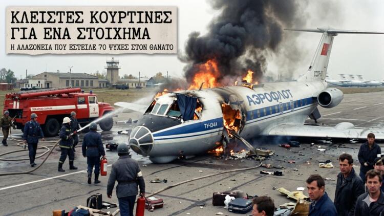 Το στοίχημα του θανάτου: Έκλεισε τις κουρτίνες του πιλοτηρίου για να προσγειωθεί στα τυφλά και σκότωσε 70 επιβάτες – Το αδιανόητο έγκλημα της Aeroflot που συγκλόνισε τον πλανήτη!