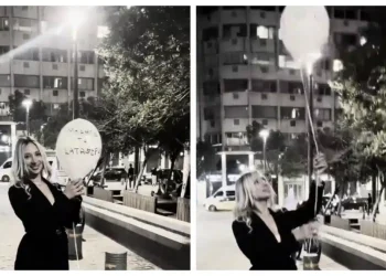 Νεαρή κοπέλα παίρνει το πτυχίο της, γράφει σε ένα μπαλόνι «μπαμπά τα κατάφερα» και το αφήνει στον αέρα για να πάει στον νεκρό πατέρα της