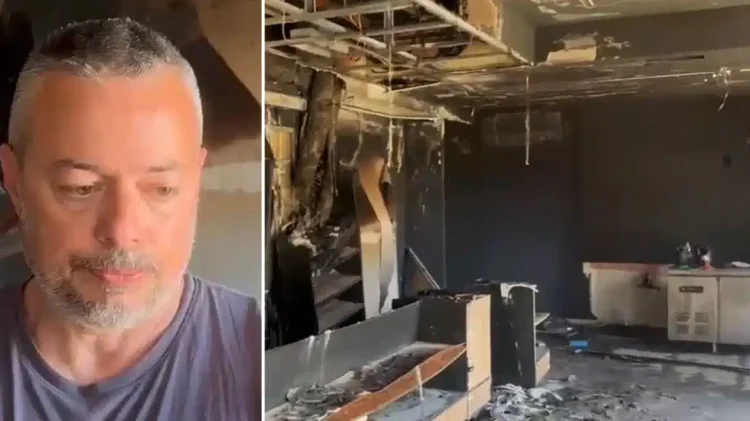 «Επένδυσα με χρήματα που δεν είχα και μου το έκαψαν» λέει ο περιπτεράς από τη Γαστούνη που του έσπασαν το μαγαζί και έβαλαν φωτιά