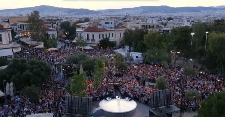 Λαοθάλασσα στην ανακοίνωση του νέου κόμματος του Αλέξη Τσίπρα
