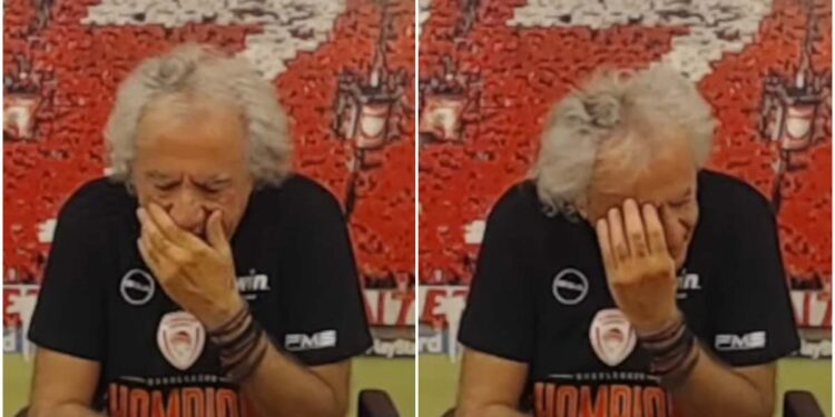 Η στιγμή που ο Τάκης Τσουκαλάς ανακοινώνει με δάκρυα τον θάνατο του συμπαρουσιαστή του (video)