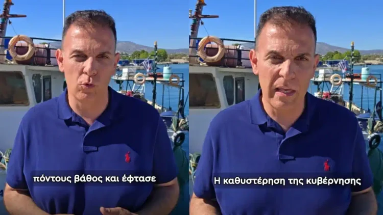 O Καραμέρος κατηγορεί τον Μητσοτάκη και την κυβέρνηση για την εμφάνιση λαγοκέφαλων στις ελληνικές παραλίες