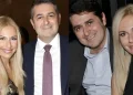 H τρυφερή φωτογραφία του Γιώργου Μυλωνάκη με τους γιους για τη Γιορτή του Πατέρα που δημοσίευσε η Τίνα Μεσσαροπούλου