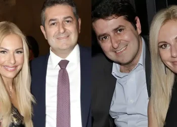 H τρυφερή φωτογραφία του Γιώργου Μυλωνάκη με τους γιους για τη Γιορτή του Πατέρα που δημοσίευσε η Τίνα Μεσσαροπούλου