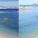 Γαλαζοπράσινα, πεντακάθαρα νερά, ήσυχο τοπίο και μοναδική θέα – Η κρυφή παραλία στην Αττική, μόλις 45 λεπτά από το κέντρο της Αθήνας