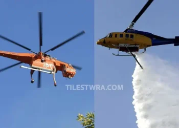 Πτώση πυροσβεστικού ελικοπτέρου στο Μέτσοβο κατά τη διάρκεια κατάσβεσης