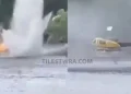 Συγκλονιστικές εικόνες από την πτώση του πυροσβεστικού ελικοπτέρου στη λίμνη Αώου – Διασώθηκε το πλήρωμα