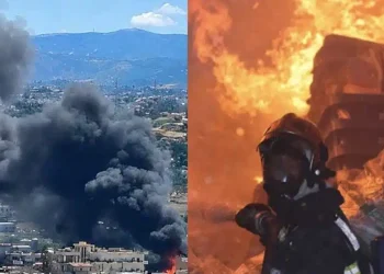 Μεγάλη φωτιά σε εργοστάσιο στο Ηράκλειο – Έχουν καεί σπίτια, μήνυμα του 112 – «Παραμείνετε στα σπίτια σας»