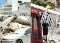 Εικόνες σοκ από την κατάρρευση πολυκατοικίας στα Πετράλωνα
