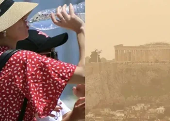 Καιρός: Καύσωνας με 38άρια και δυνατά μελτέμια έως 8 μποφόρ – Οι 7 περιοχές με αφρικανική σκόνη