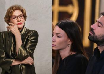 Κηδεία Μάρως Κοντού: Ράκος ο Ανδρέας Γεωργίου – Συντετριμμένη η Άντζελα Γκερέκου