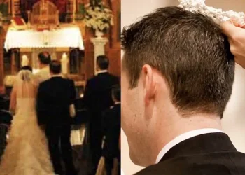 Χαμός σε γάμος στην Αττική – Κουμπάρα μέθυσε και φίλησε στο στόμα τον παπά την ώρα του μυστρηρίου