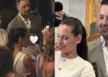 Βάπτισε τον γιο του o Πέτρος Κουσουλός – Το όνομα, η τελετή και ο επώνυμος που τραγούδησε στη δεξίωση