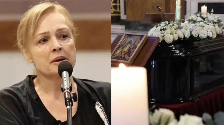 Συγκλόνισε τους πάντες μέσα στην εκκλησία ο επικήδειος της Νίκης Παλλικαράκη στην κηδεία της Μάρως Κοντού – «Κράτησες περήφανο το παιδί μέσα σου»