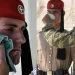 Ακίνητοι οι Εύζωνες μέσα στον καύσωνα – Τους δίνουν νερό και σκουπίζουν τον ιδρώτα τους