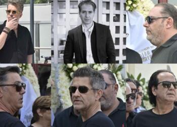 Ήταν όλοι εκεί για τον Δημήτρη Κόκοτα: Σύσσωμος ο καλλιτεχνικός κόσμος στο τελευταίο «αντίο» – «Ράγισαν» καρδιές