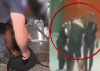 Τον έβγαλαν σηκωτό από το Μετρό: Βίντεο με την ακινητοποίηση επιβάτη που παρενοχλούσε γυναίκα