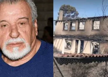 Συγκλονίζει ο Τάσος Χαλκιάς για το καμένο σπίτι του στο Πόρτο Γερμενό – «Έχυσα αίμα για να φτιάξω αυτό το σπίτι και τώρα καταστράφηκε»