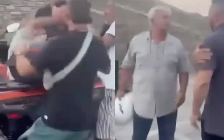 Πάρος: Άγριο ξύλο για μια θέση πάρκινγκ – Οδηγός ταξί ξυλοκόπησε σε υπάλληλο, καρέ-καρέ το επεισόδιο σε βίντεο
