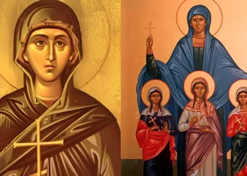 Σήμερα γιορτάζει η σπουδαία Αγία με το ομορφότερο όνομα που παρέδωσε το πνεύμα της δίπλα στους τάφους των παιδιών της