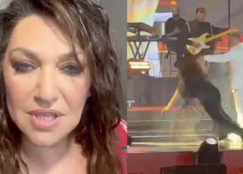 Καίτη Γαρμπή: «Έφαγα μια επική γλίστρα, αλλά είμαι καλά» – Το μήνυμά της μετά την τούμπα στη συναυλία του Ρέμου