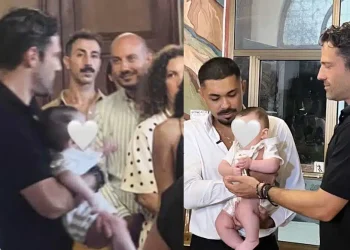 Στιγμές χαράς για τον Κωνσταντίνο Αργυρό – Βάφτισε τον γιο του αδελφού του – Το όνομα που πήρε το μωρό