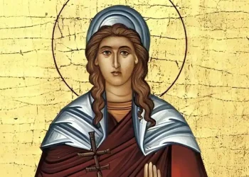 Σήμερα γιορτάζει η Αγία με το πολύ όμορφο όνομα που έπεσε σε γκρεμό και βρήκε τον θάνατο
