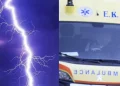 Ηλιούπολη: Γυναίκα έπαθε ανακοπή μετά από κεραυνό – Νοσηλεύεται σε ΜΕΘ