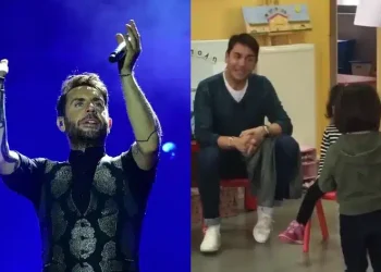 Γιώργος Μαζωνάκης: Όταν μικροί μαθητές τον υποδέχτηκαν τραγουδώντας στο σχολείο τους