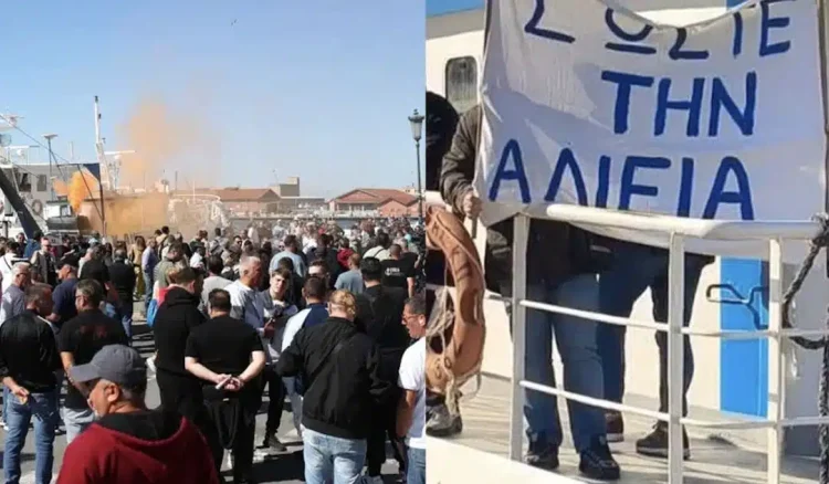 «Τέλος τα ψάρια στην αγορά»: «Μπλόκο» σε 4 φορτηγά με τουρκικά ψάρια – Κλιμακώνουν οι αλιείς