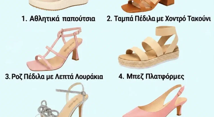 Επίλεξε ένα ζευγάρι και ανακάλυψε το στυλ σου